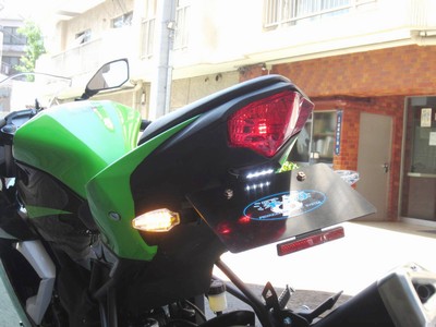 NINJA250 フェンダーレスキット】